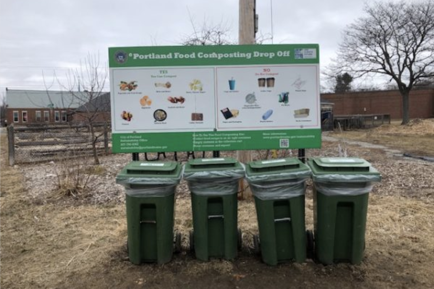 Portland composting drop off